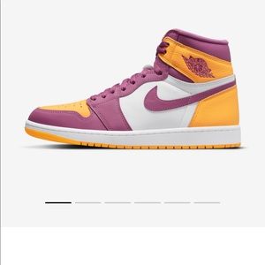 NBA LAKERS Jordan Retro 1 - boys 5Y